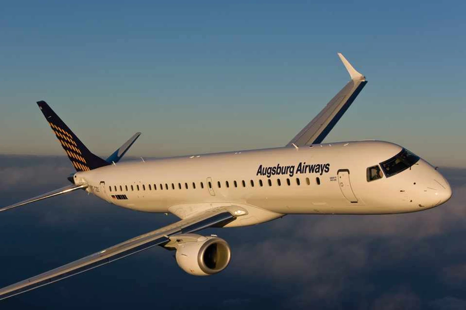 Embraer 195 da Augsburg Airways