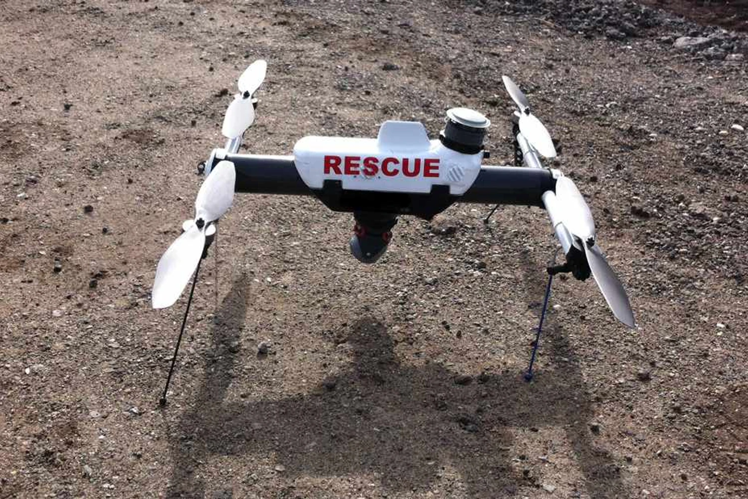O Qube UAV localizou vítimas do terremoto no Nepal, em março
