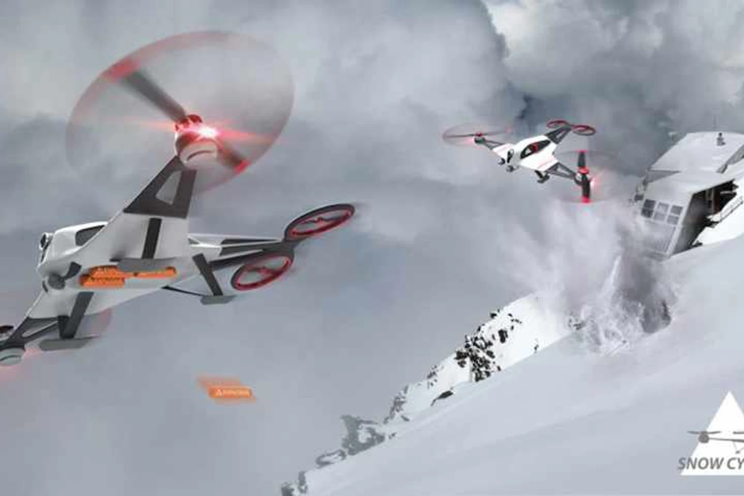 O Snow Cyclops detecta áreas onde podem ocorrer avalanches
