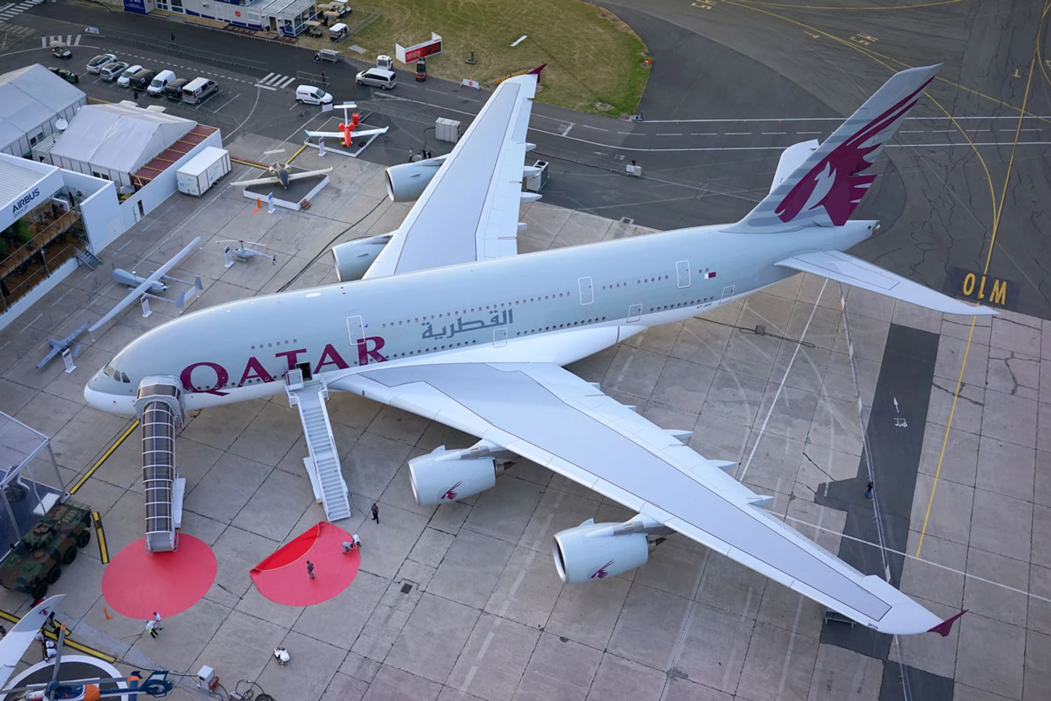 A Airbus oferece uma configuração com mais de 800 assentos, mas ela foi escolhida pela empresas (Foto - Airbus)