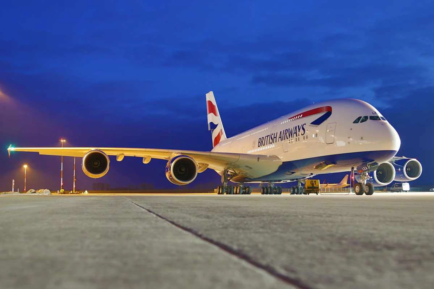 A companhia British Airways possui nove Airbus A380 (Foto - Airbus)