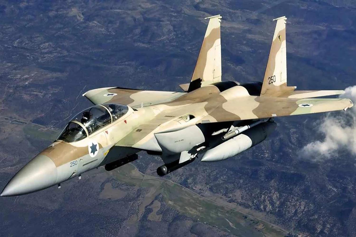 O supercaça F-15 Eagle defende Israel há mais de 30 anos (Divulgação)
