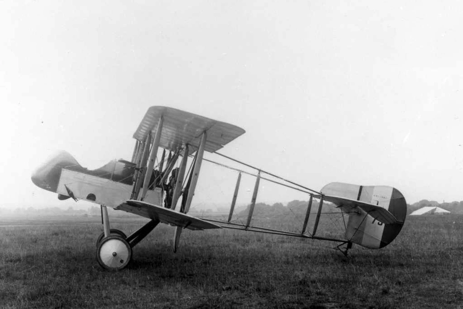 O frágil caça Airco DH.2, usado pela Inglaterra, foi uma das principais vítimas do Barão Vermelho (Domínio Público)