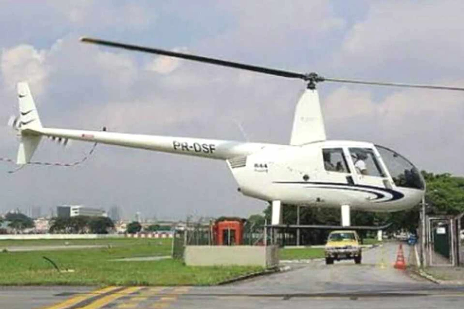 ‘Papai Noel’ rouba helicóptero no interior de SP
