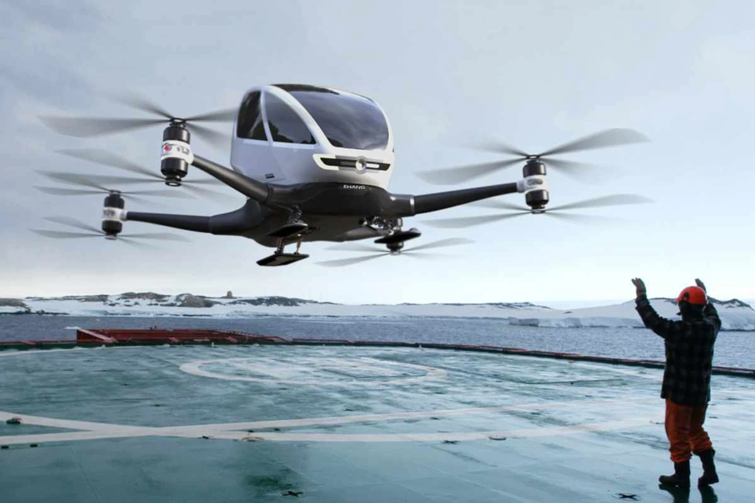 Empresa chinesa apresenta aeronave autônoma