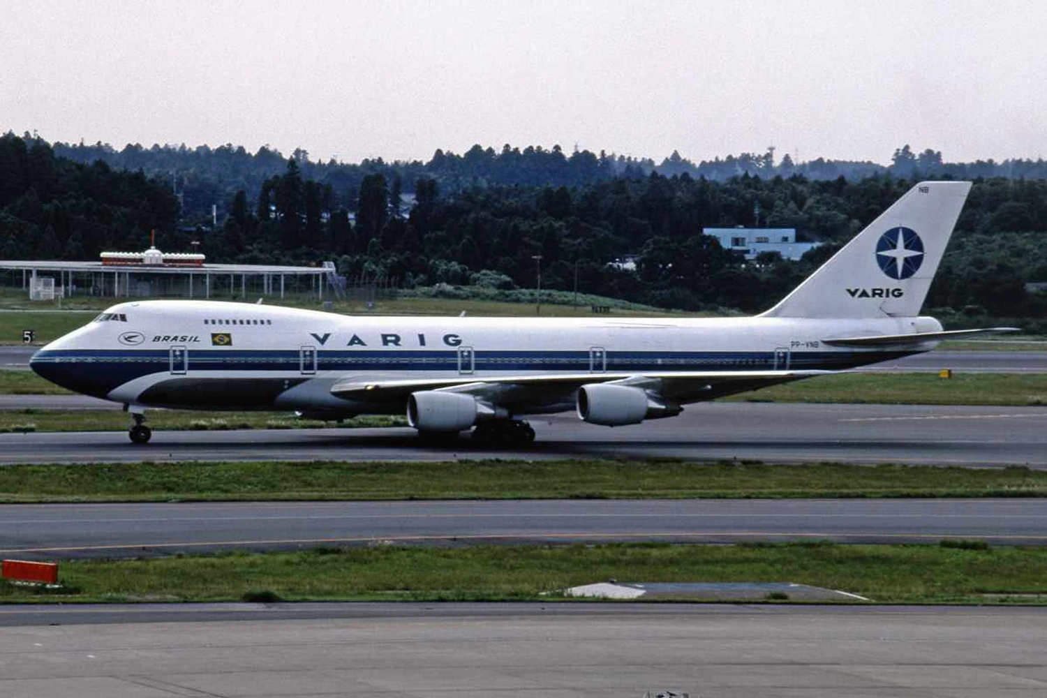 Boeing 747 da Varig: a pioneira dominou a aviação no Brasil a partir da década de 60 (Contri)