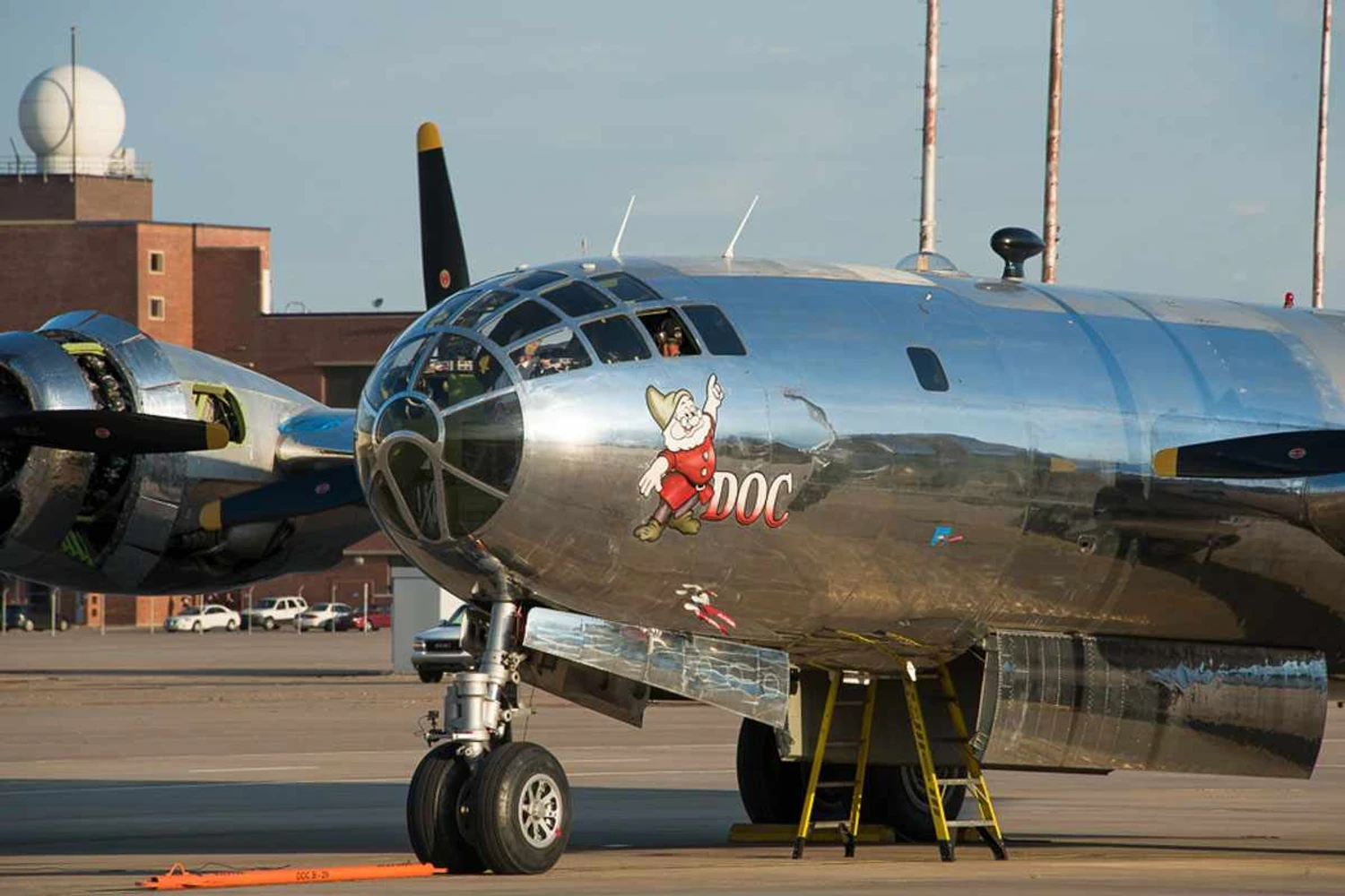 Aposentado em 1956, o B-29 "Doc" está pronto para voltar a voar (Doc