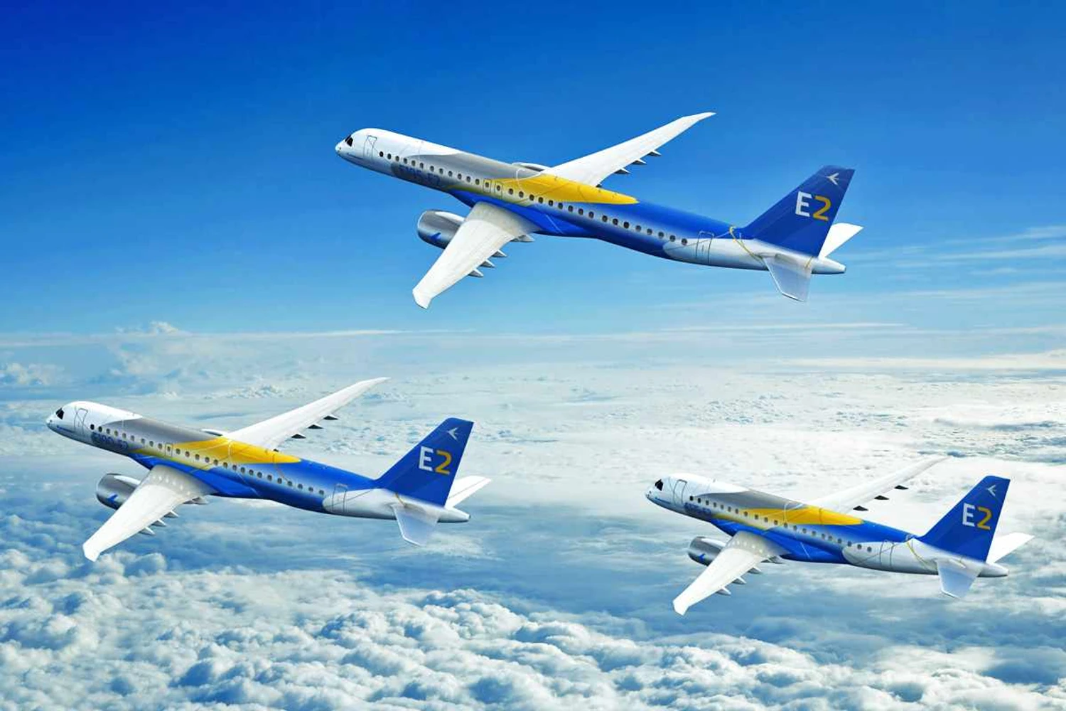 A nova família de E-Jets da Embraer