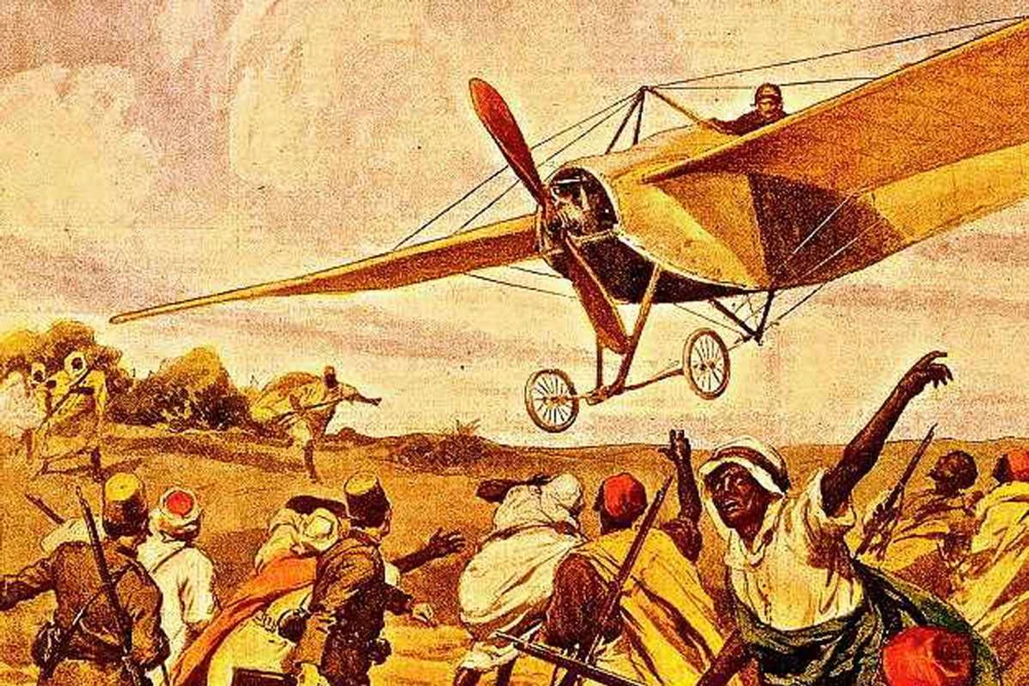 Quando o avião virou arma