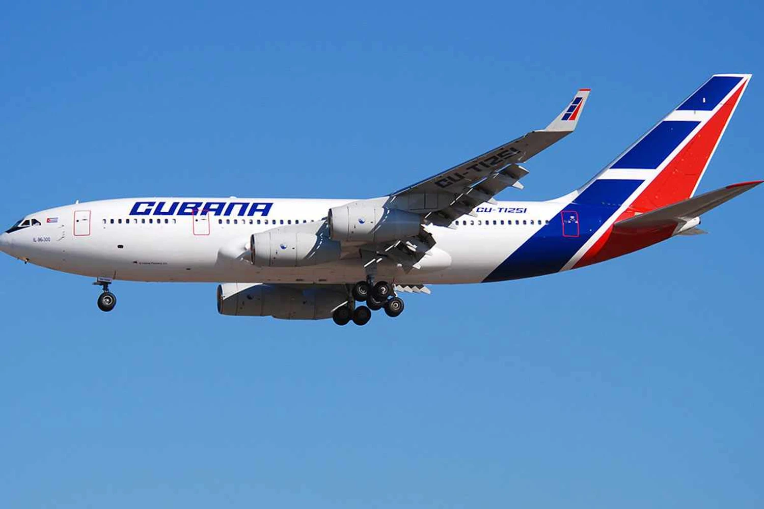 O segundo Il-96-300 da Cubana de Aviación