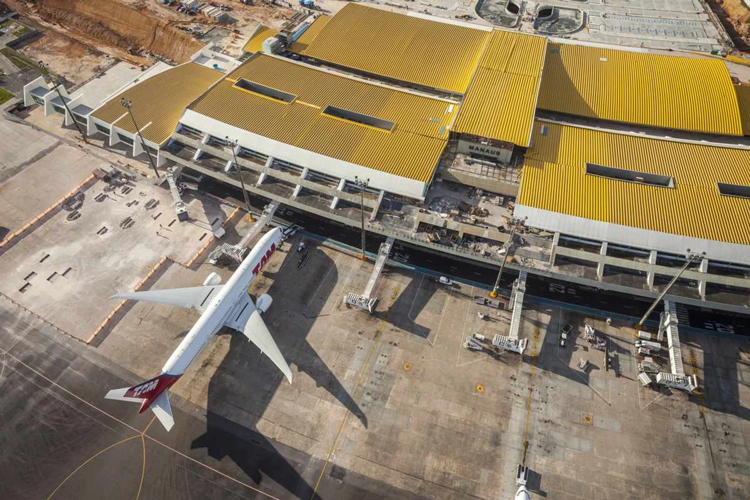 Aeroporto Eduardo Gomes, em Manaus: maior queda em 2016