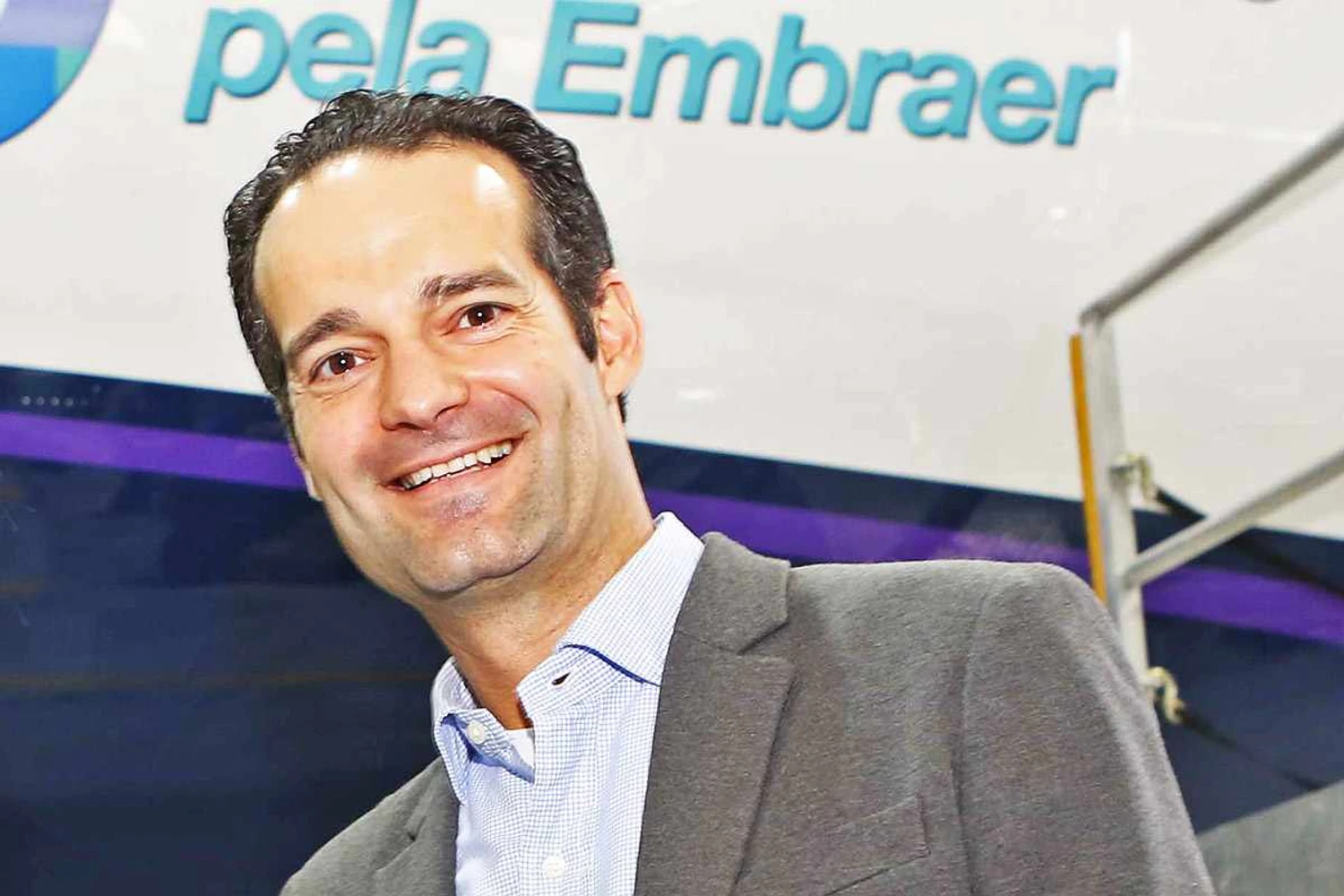 Antonoaldo Alves, presidente da Azul: "Campinas não é São Paulo" (Embraer)