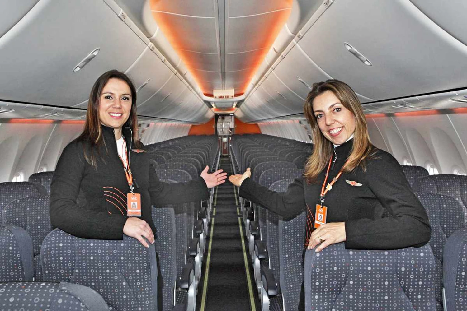 Interior de 737 da Gol: companhia promete manter mesmo espaço para os passageiros (Boeing)