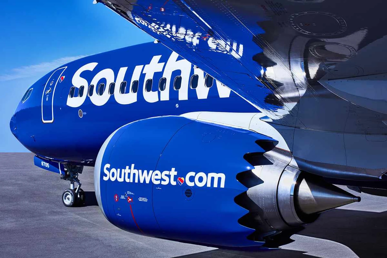 Os 737 MAX são equipados com os motores CFM LEAP-1B (Southwest)