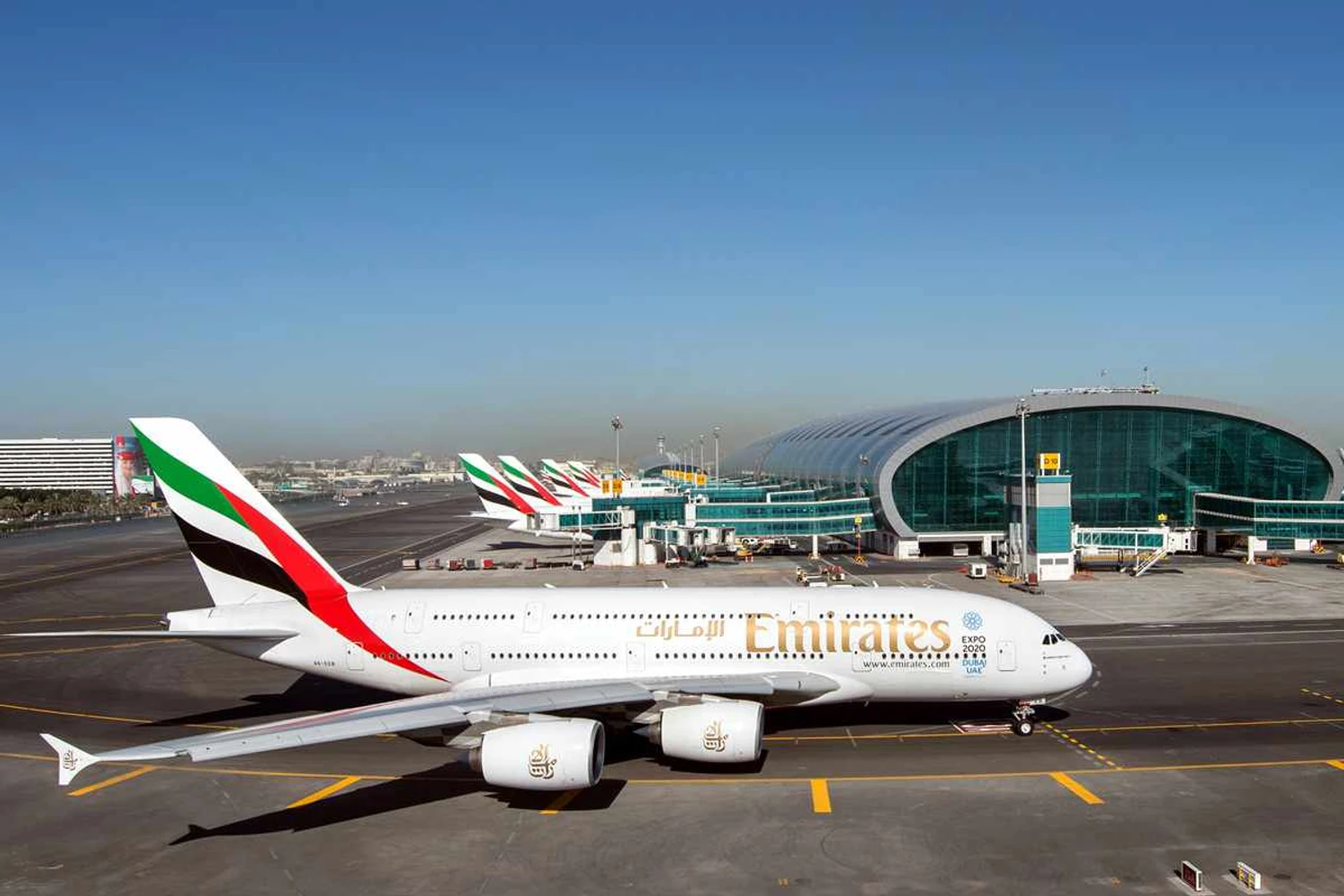 Airbus A380 da Emirates (Divulgação)