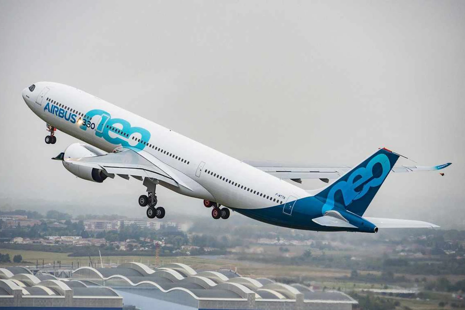 O A330neo será operado pela Azul no Brasil a partir de (Airbus)