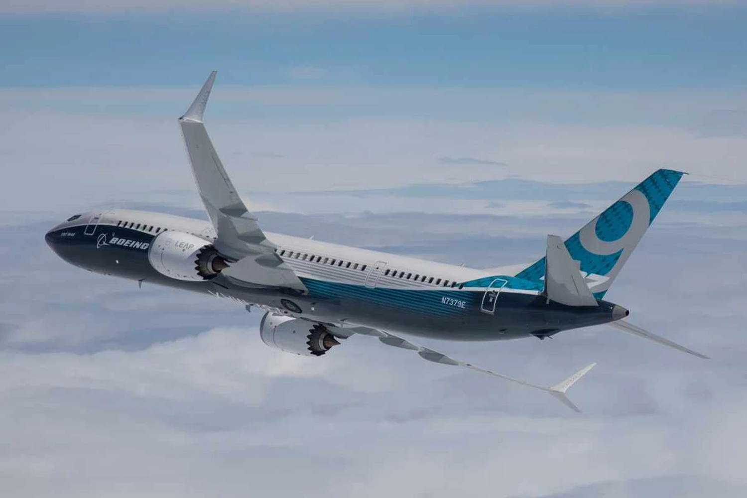 Enquanto o MAX 10 não chega, o novo 737 MAX 9 é o maior 737 já produzido pela Boeing (Divulgação)