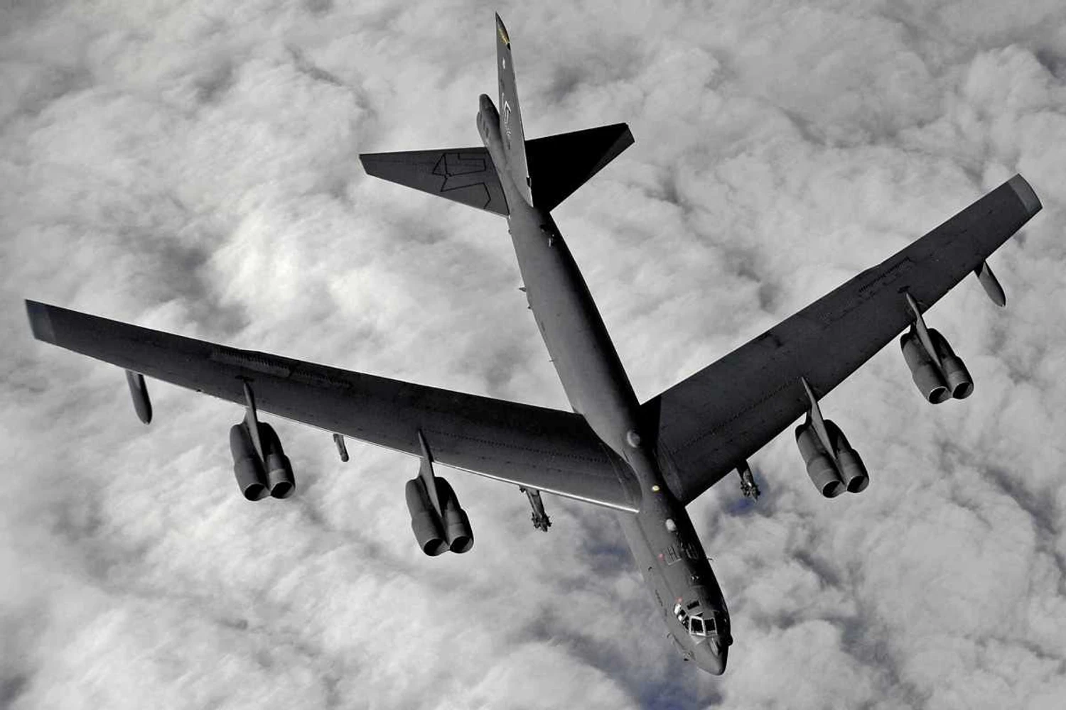 O B-52 entrou em serviço com a USAF em 1955 (USAF)