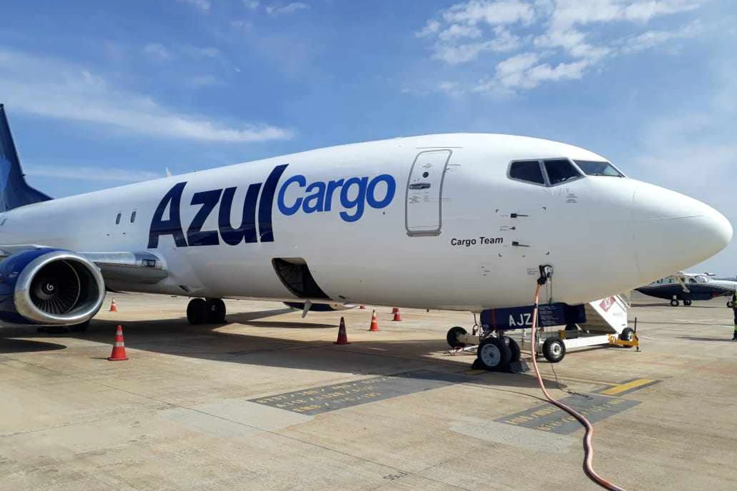 Com uso de aeronaves cargueiras, a Azul Cargo Express espera um crescimento de 40% ainda neste ano (Azul)