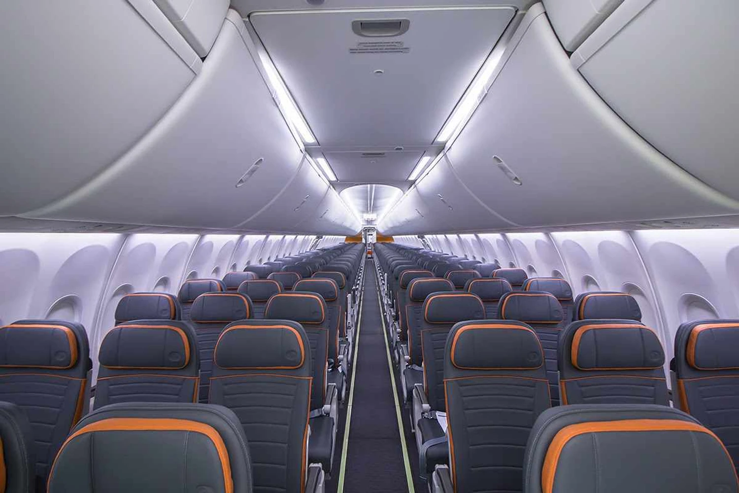 Os 737 MAX 8 da Gol vêm com cabines com espaço para até 186 passageiros (Gol/Portal Ponte Aérea)