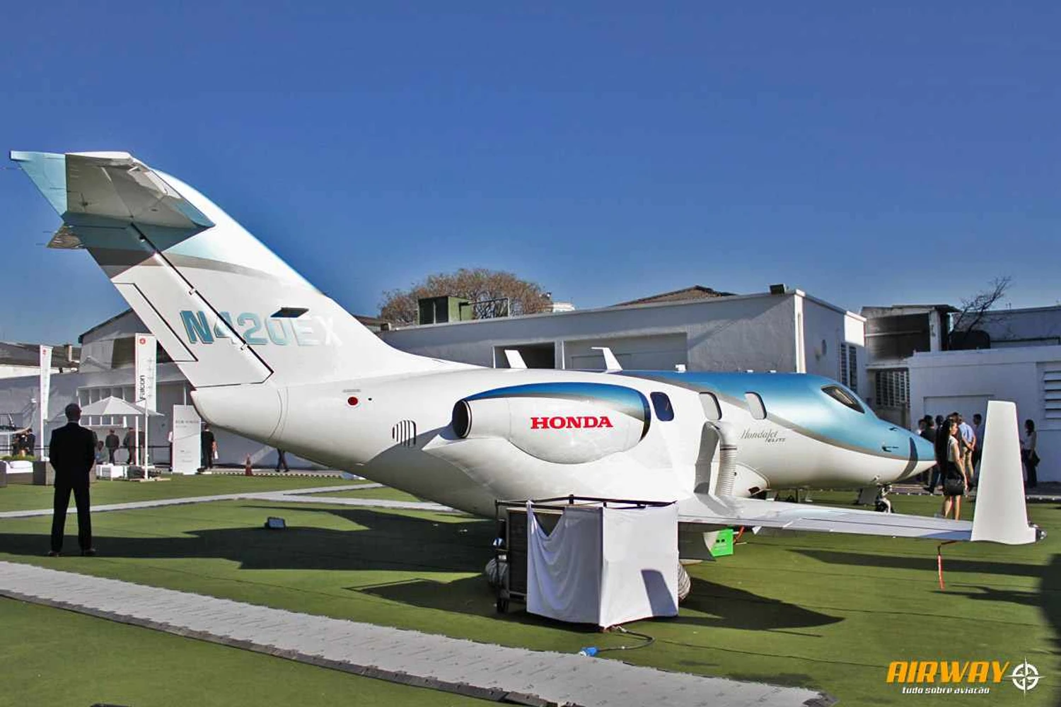 HondaJet Elite na LABACE: avião da Honda está compensando a longa espera