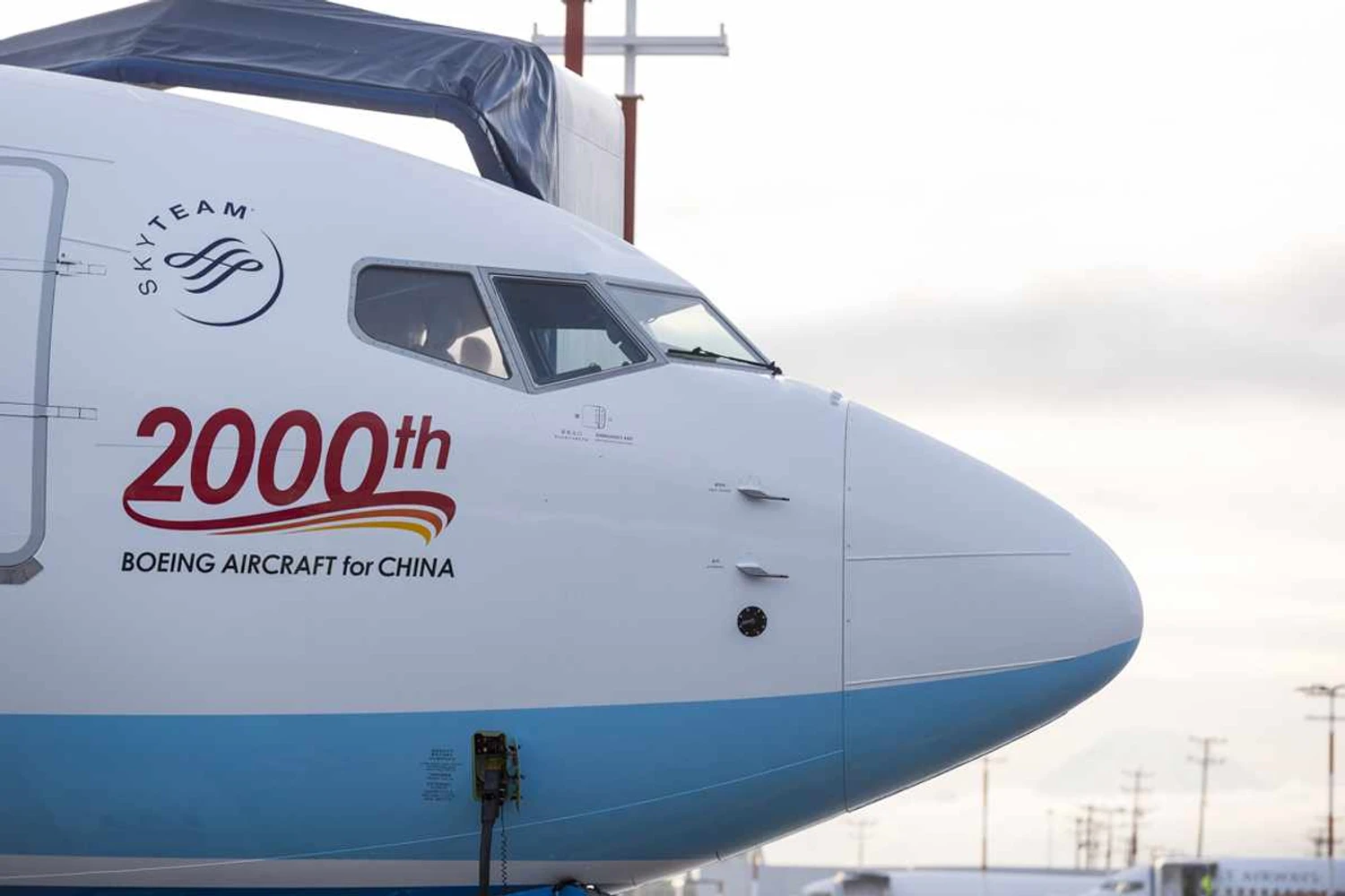 Boeing entrega seu 2.000º avião na China