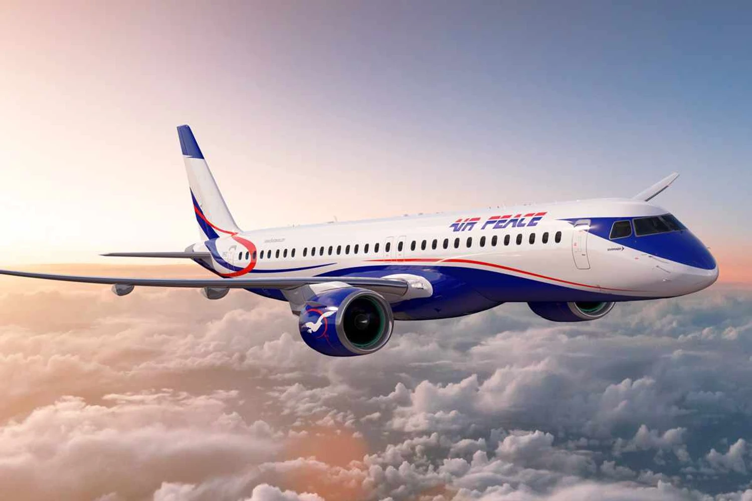 A Air Peace estreará o E195-E2 na África (Embraer)