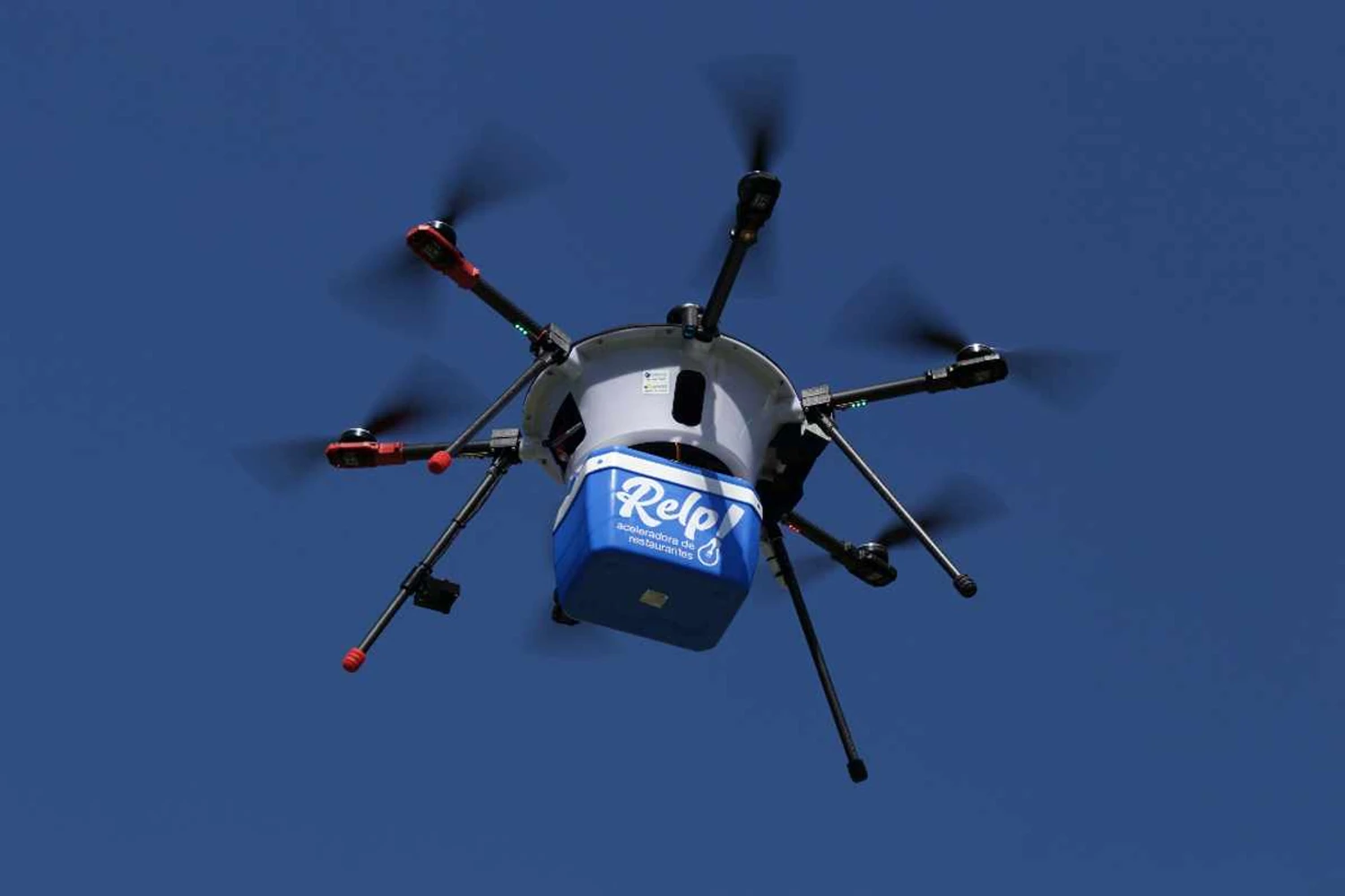 O drone da SpeedBird Aero tem autonomia de até 5 km (Divulgação)