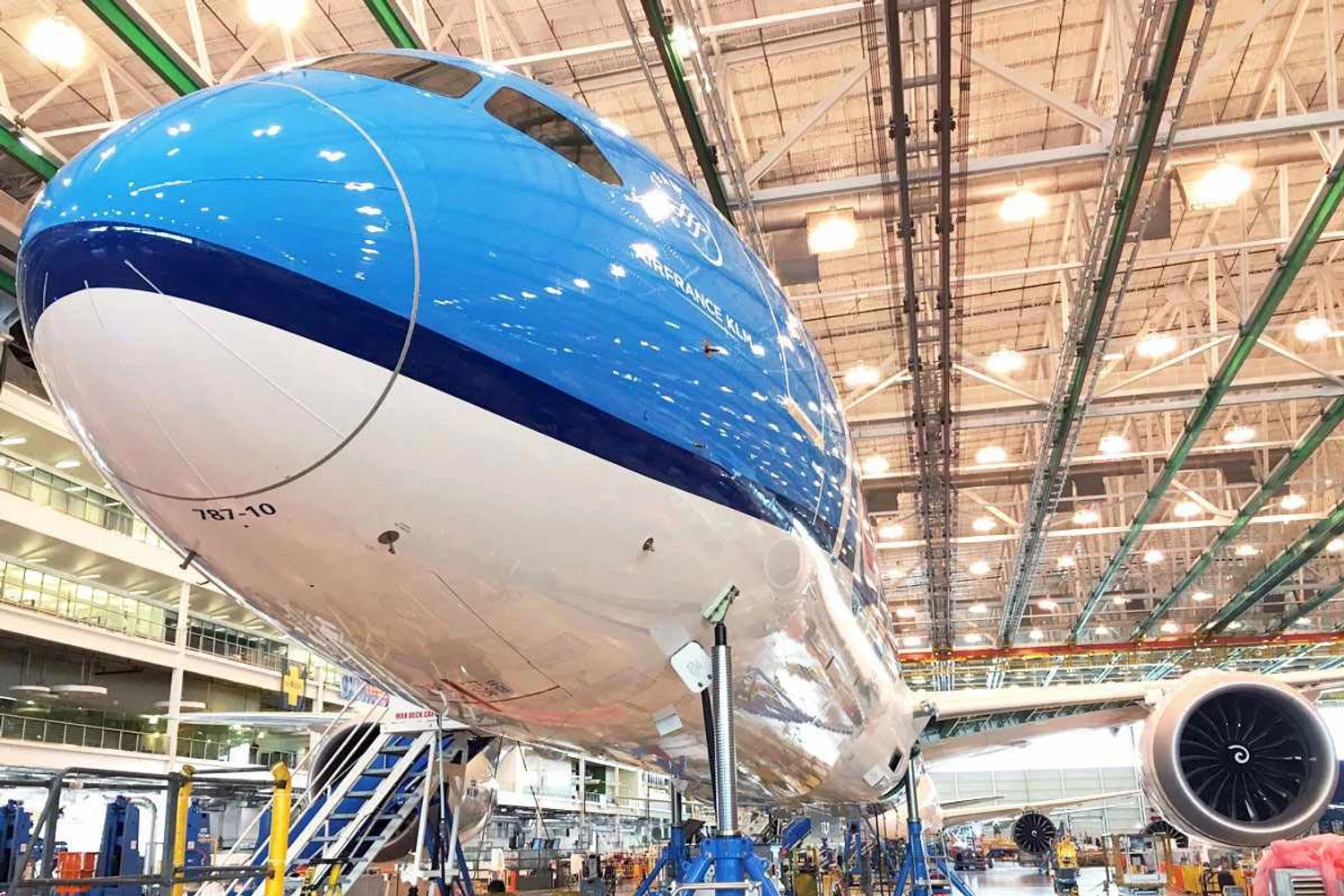 O primeiro 787-10 da KLM: atraso na entrega, mas futuro padronizado (KLM)