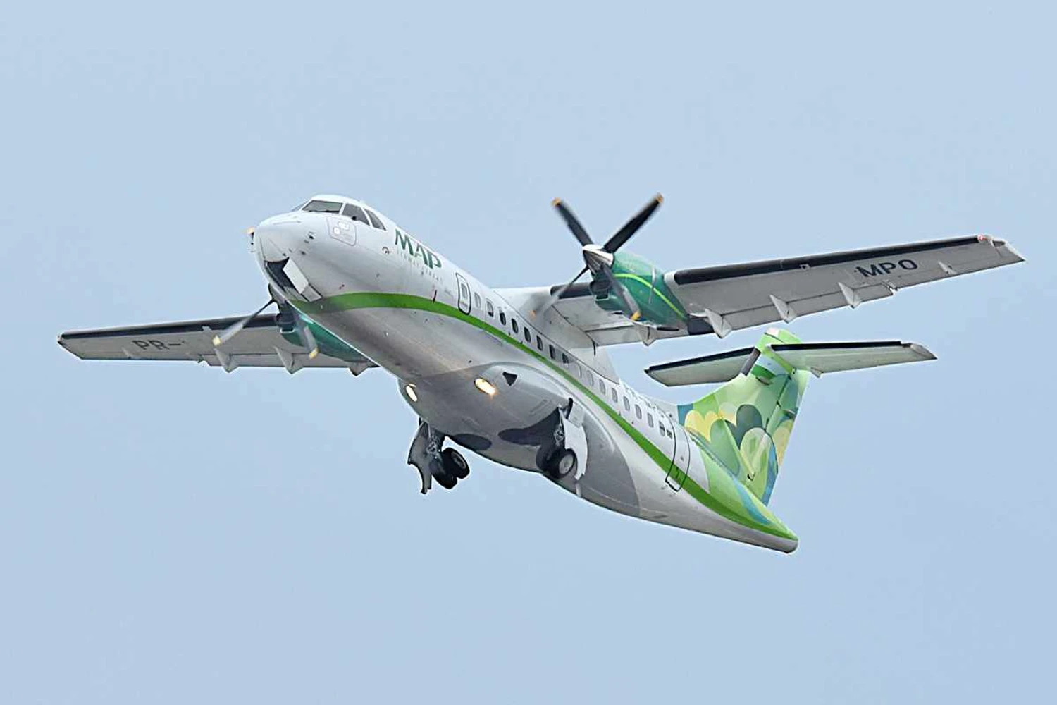 A MAP opera com modelos turbo-hélice ATR 42 e ATR 72 (MAP)