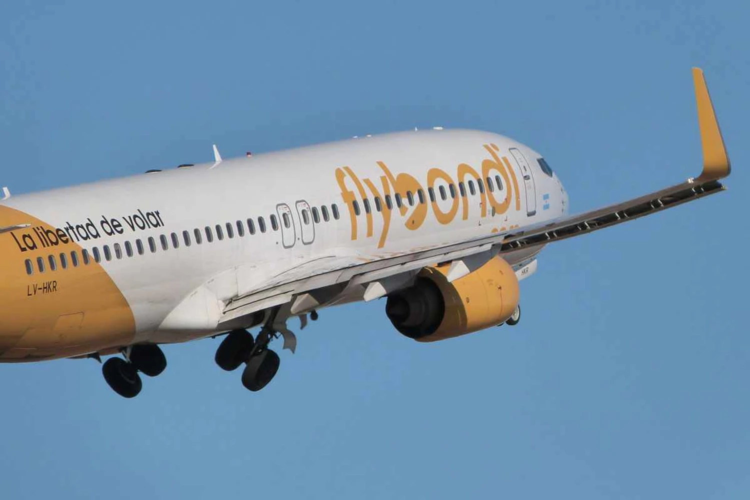 Avião da Flybondi (Divulgação)