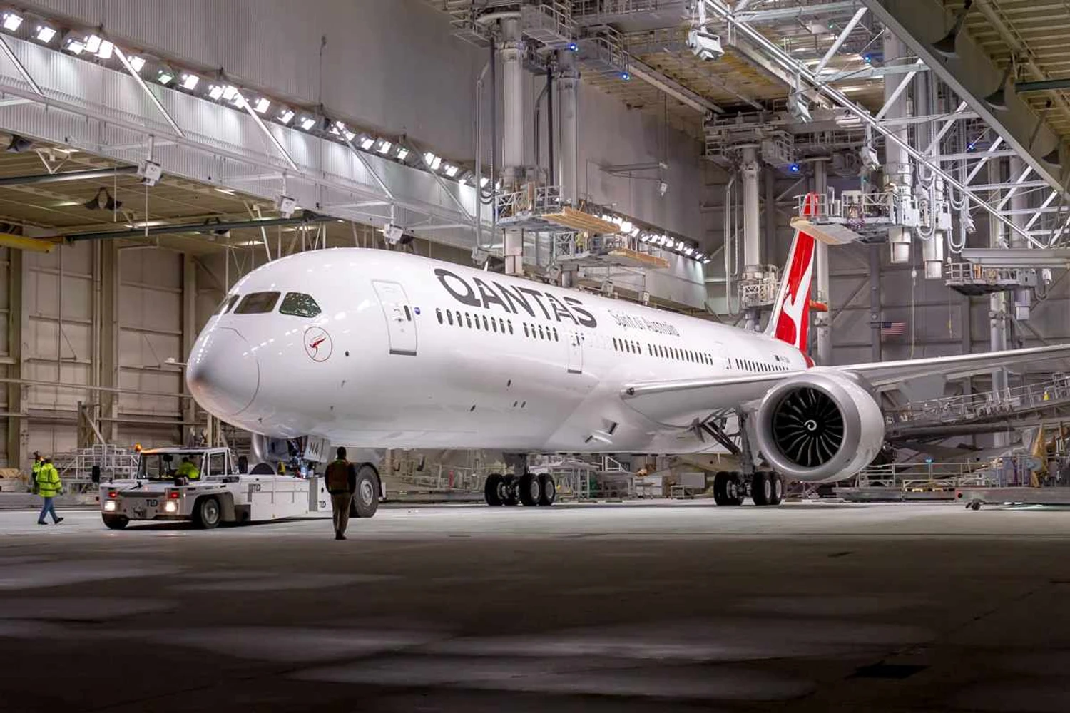 A Qantas vai usar seus novos jatos 787-9 nos testes de voos ultra longos (Qantas)