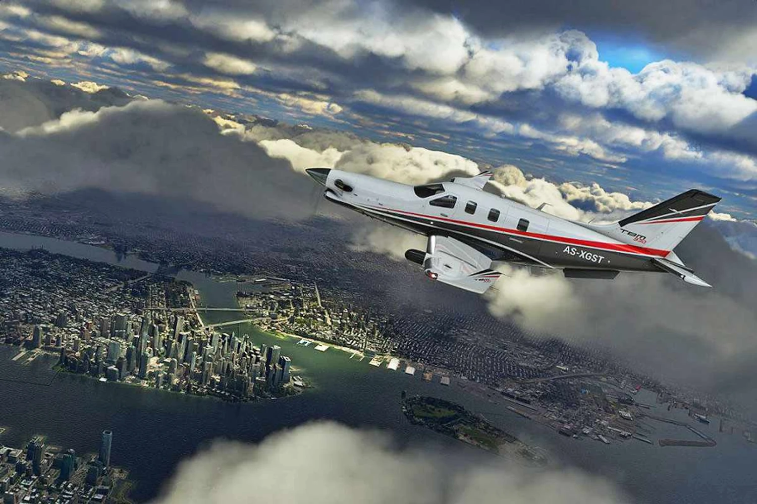 Um turbo-hélice Daher TBM930 no Flight Simulator: de volta após mais de uma década (Microsoft)