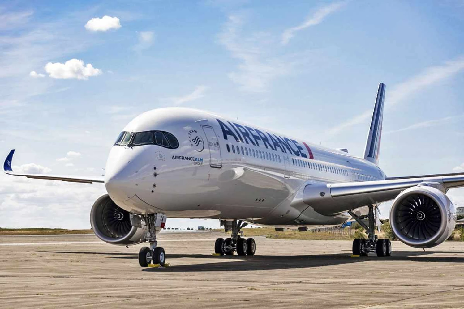 A350-900 da Air France: companhia ampliou encomenda de 28 para 38 jatos (Airbus)