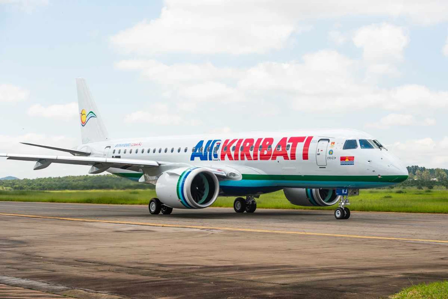 Air Kiribati recebe primeiro jato E190-E2 da Embraer
