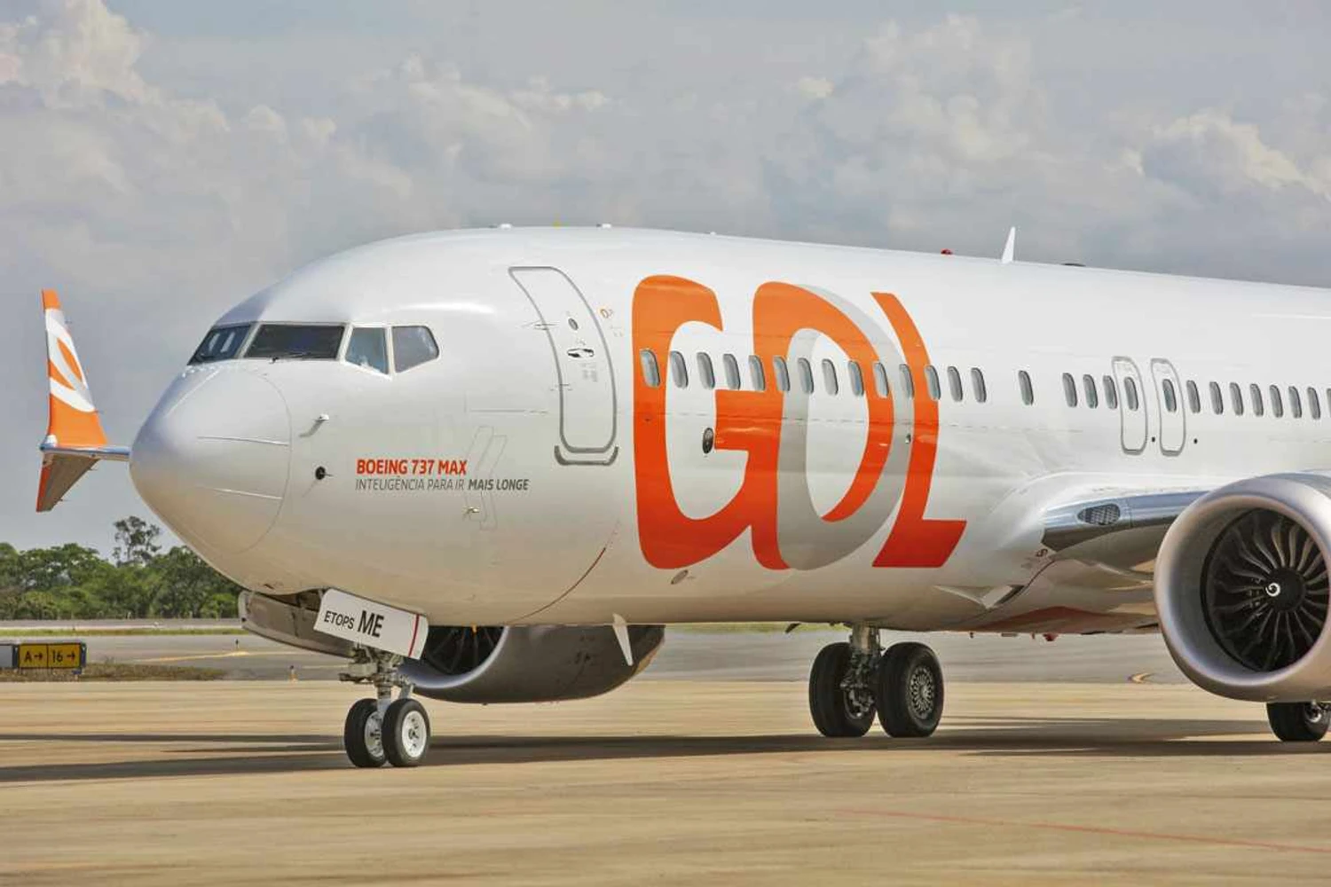 A Gol possui oito aeronaves 737 MAX 8 na frota (Gol)