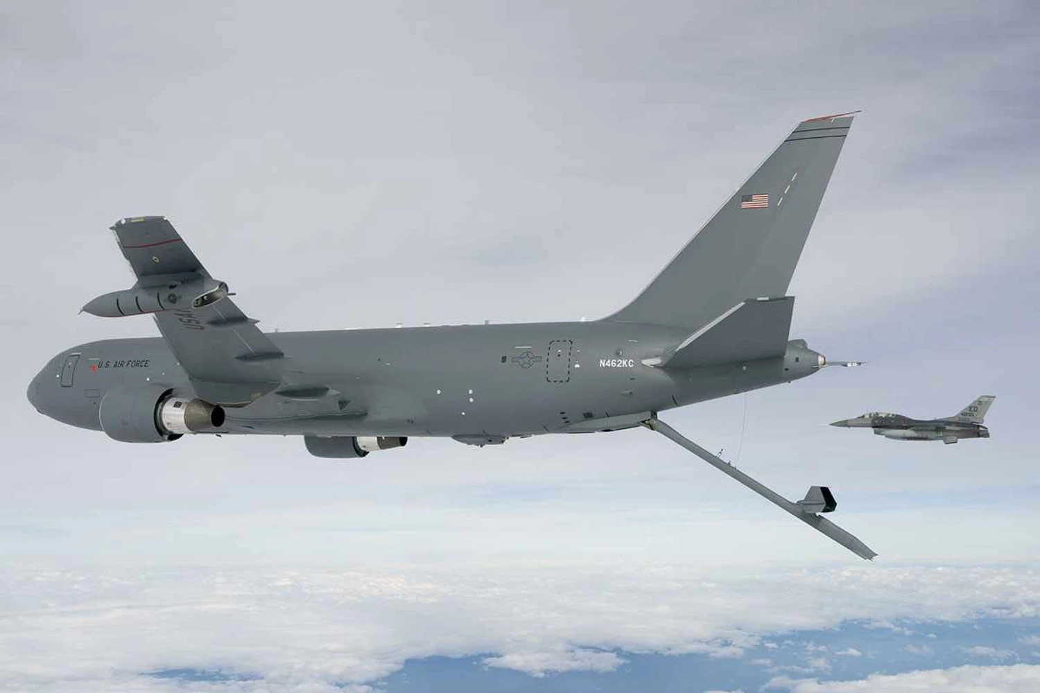 O KC-46A: novo avião de reabastecimento aéreo dos EUA é baseado no Boeing 767 (USAF)