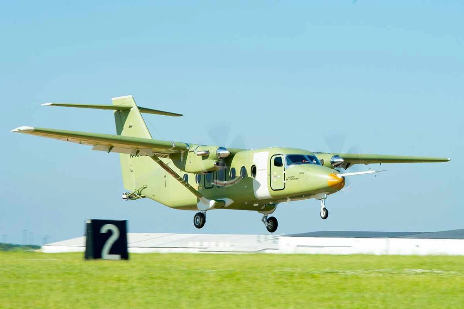 Protótipo do SkyCourier: primeiro voo ocorreu em 2020 (Cessna)