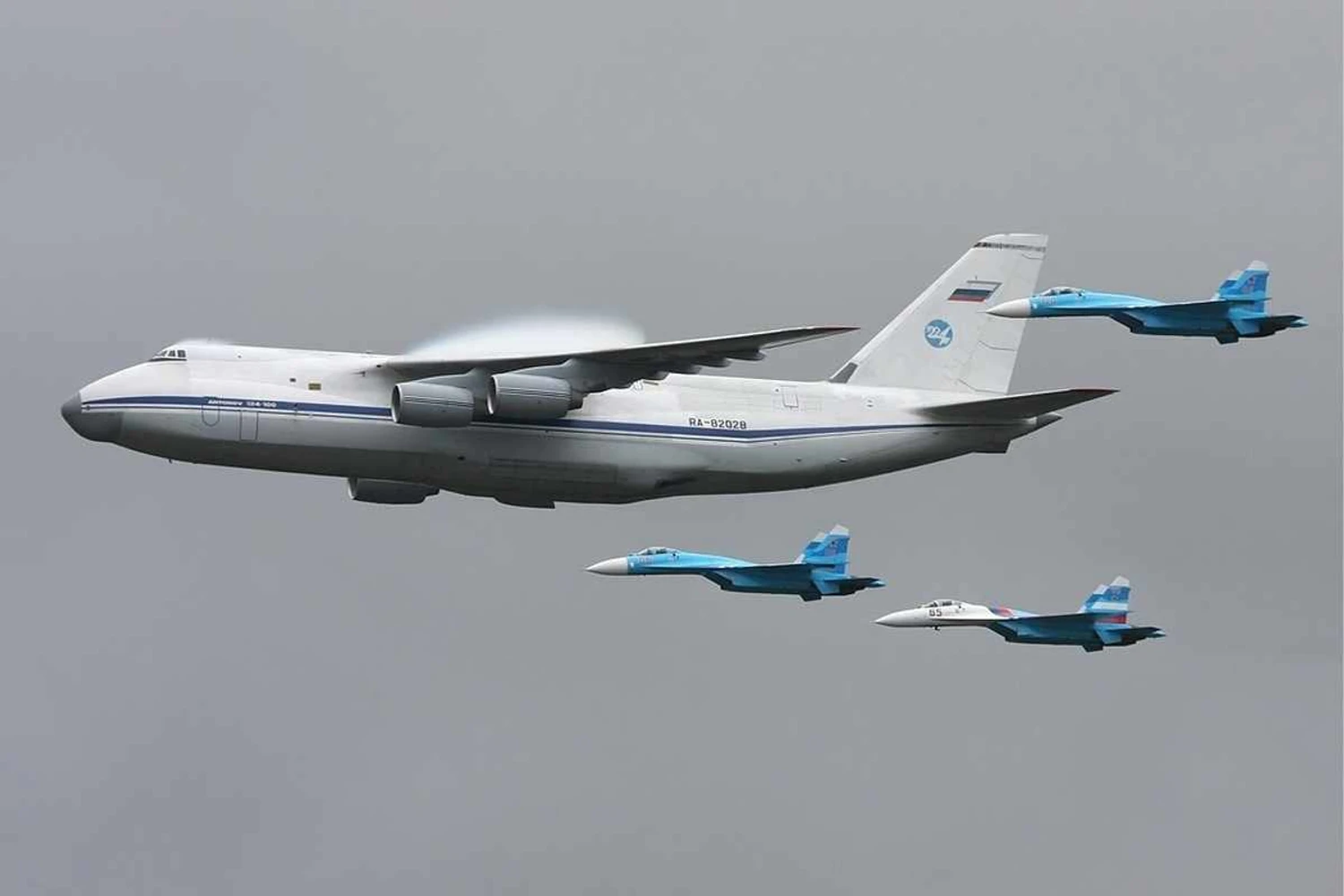 A força aérea da Rússia ainda opera 11 jatos An-124