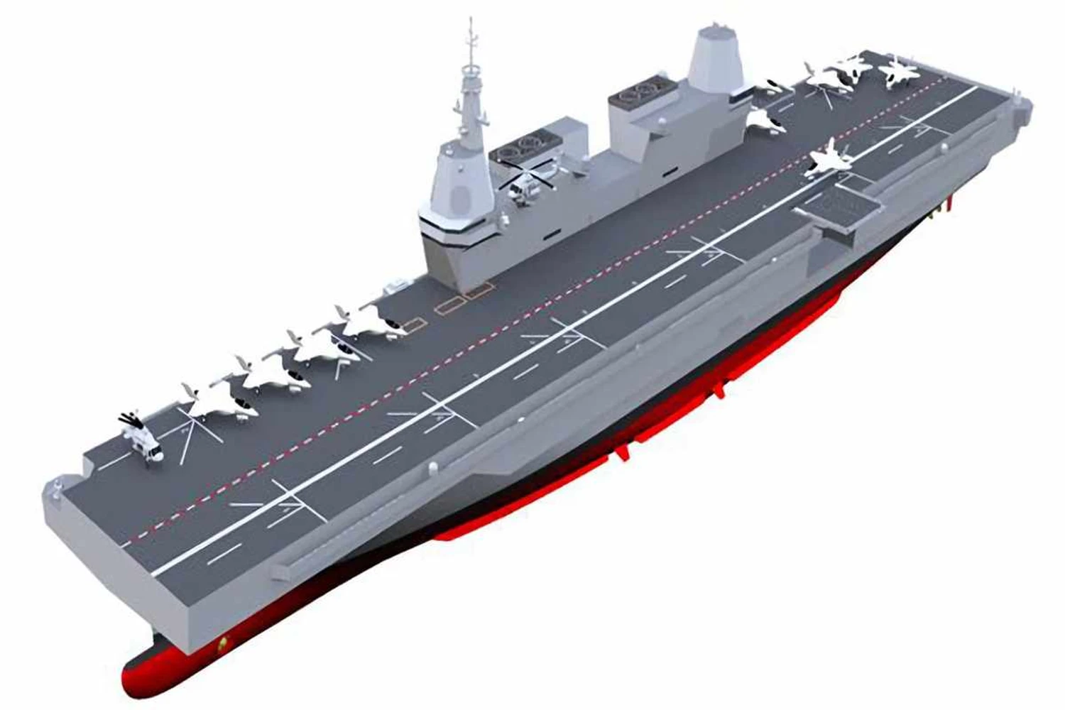 Coreia do Sul planeja construção de “mini” porta-aviões para operar caças F-35B