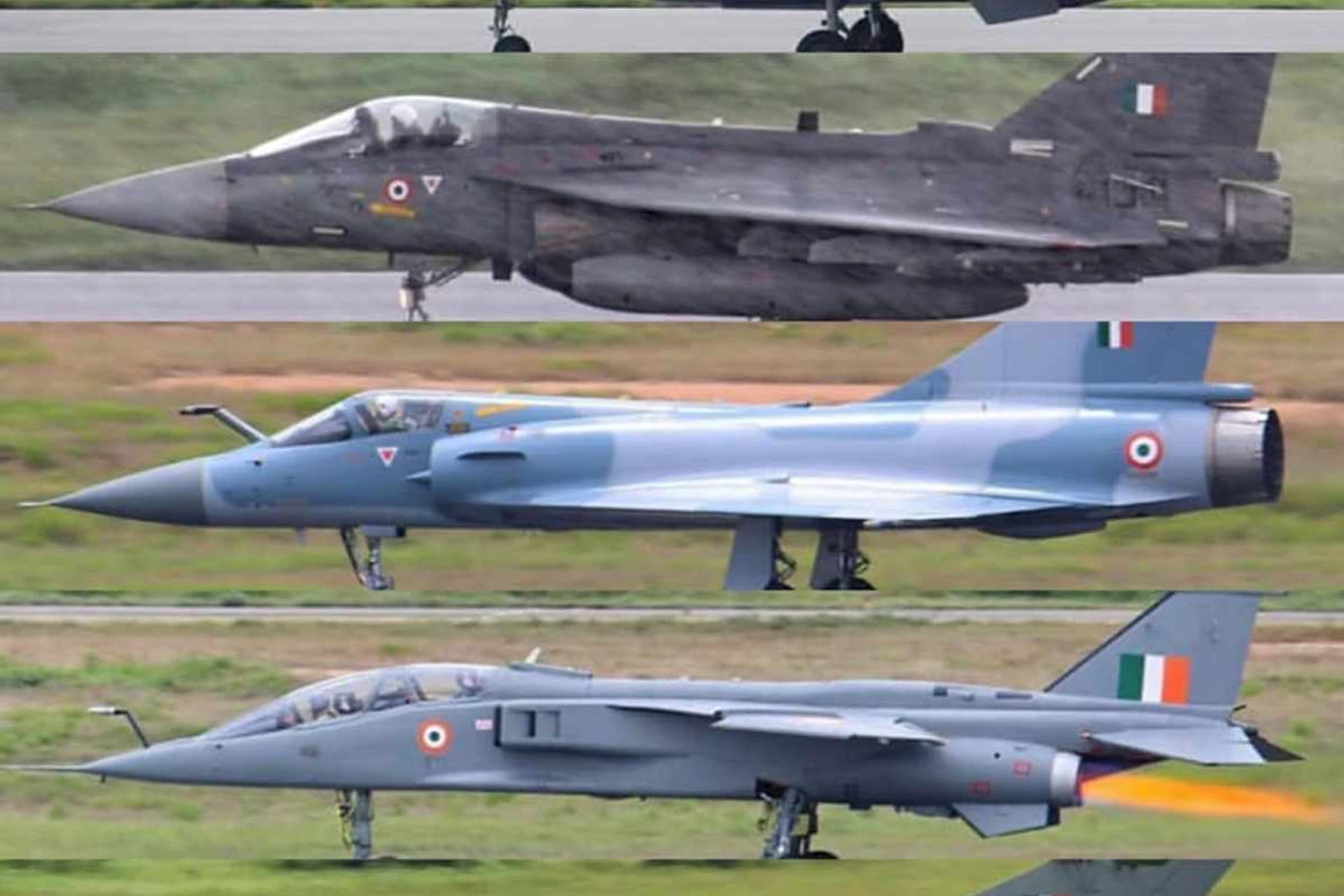 A frota de caças da Índia é um caso raro no mundo, combinando aeronaves russas e francesas (Divulgação)