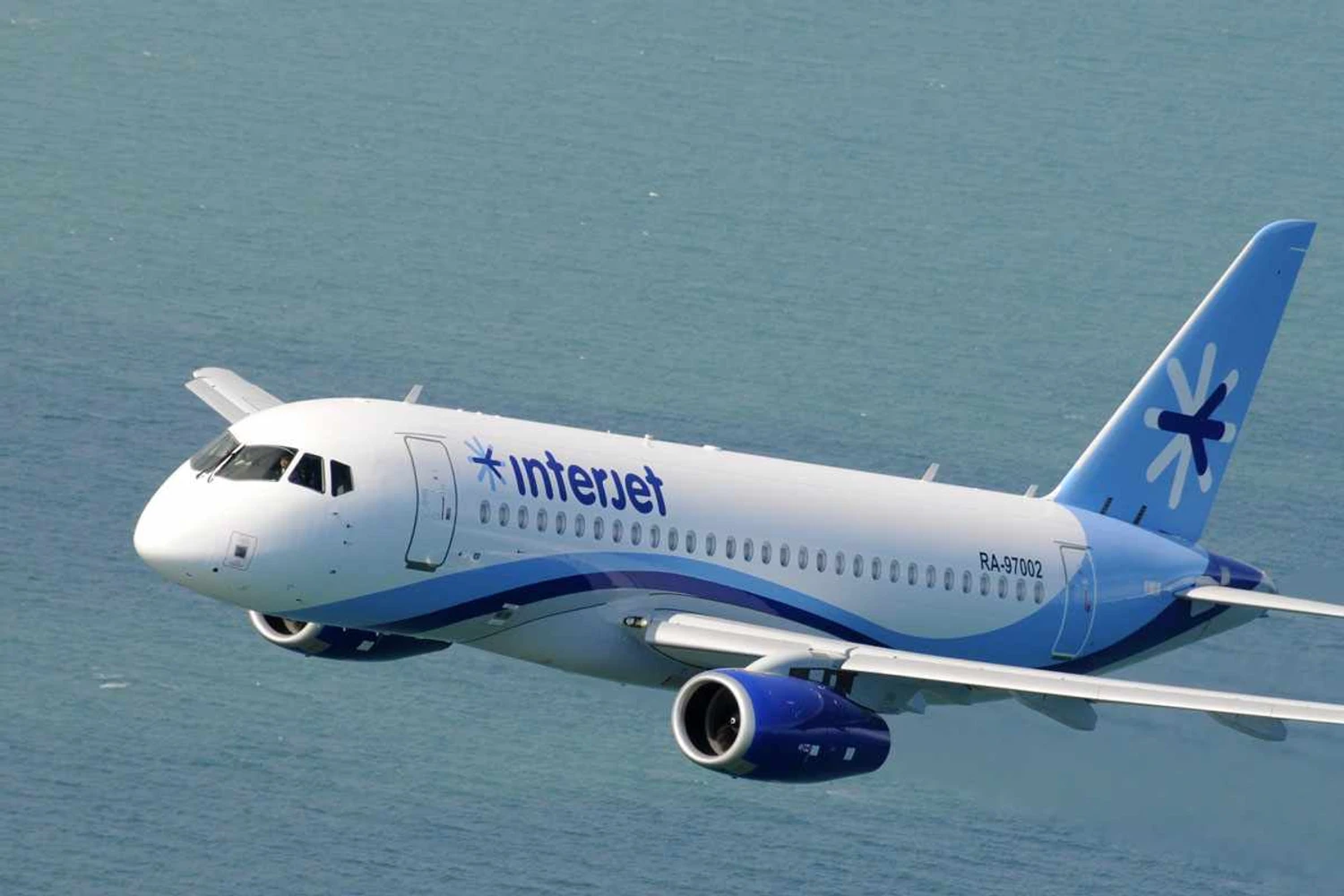 A mexicana Interjet está operando com seis dos 22 SSJ100 (Superjet International)