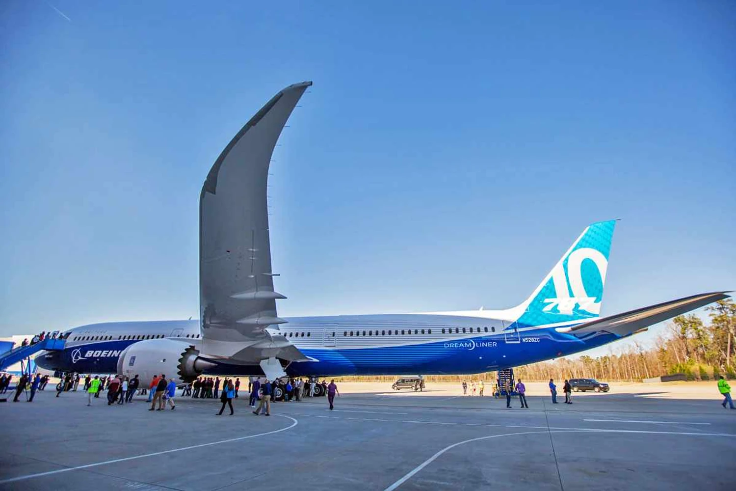 Boeing 787-10 produzido em North Charleston (Ryan Johnson/CC)