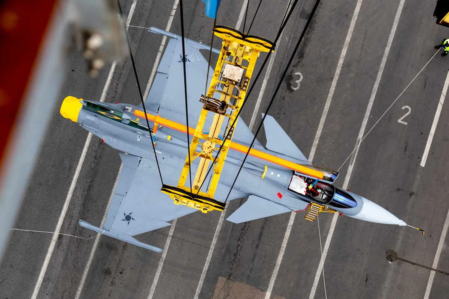 Com a FAB, os Gripen terão a missão de substituir os antigos caças F-5 dos anos 1970 (SAAB)