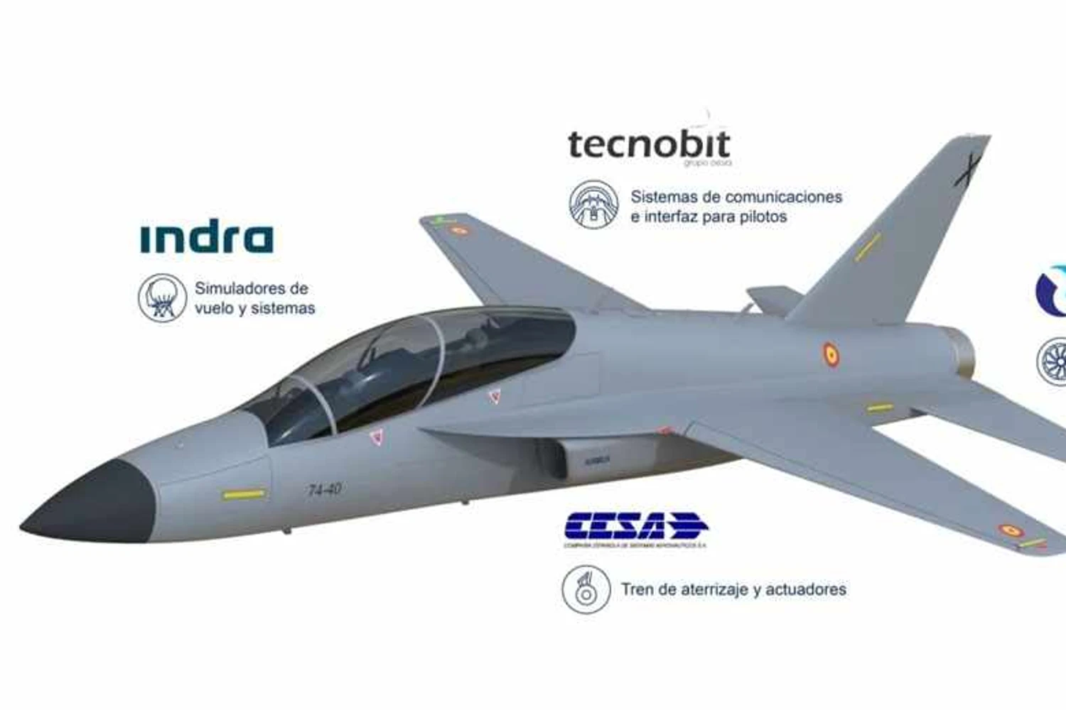 O AFJT será desenvolvido exclusivamente pela Espanha (Airbus)