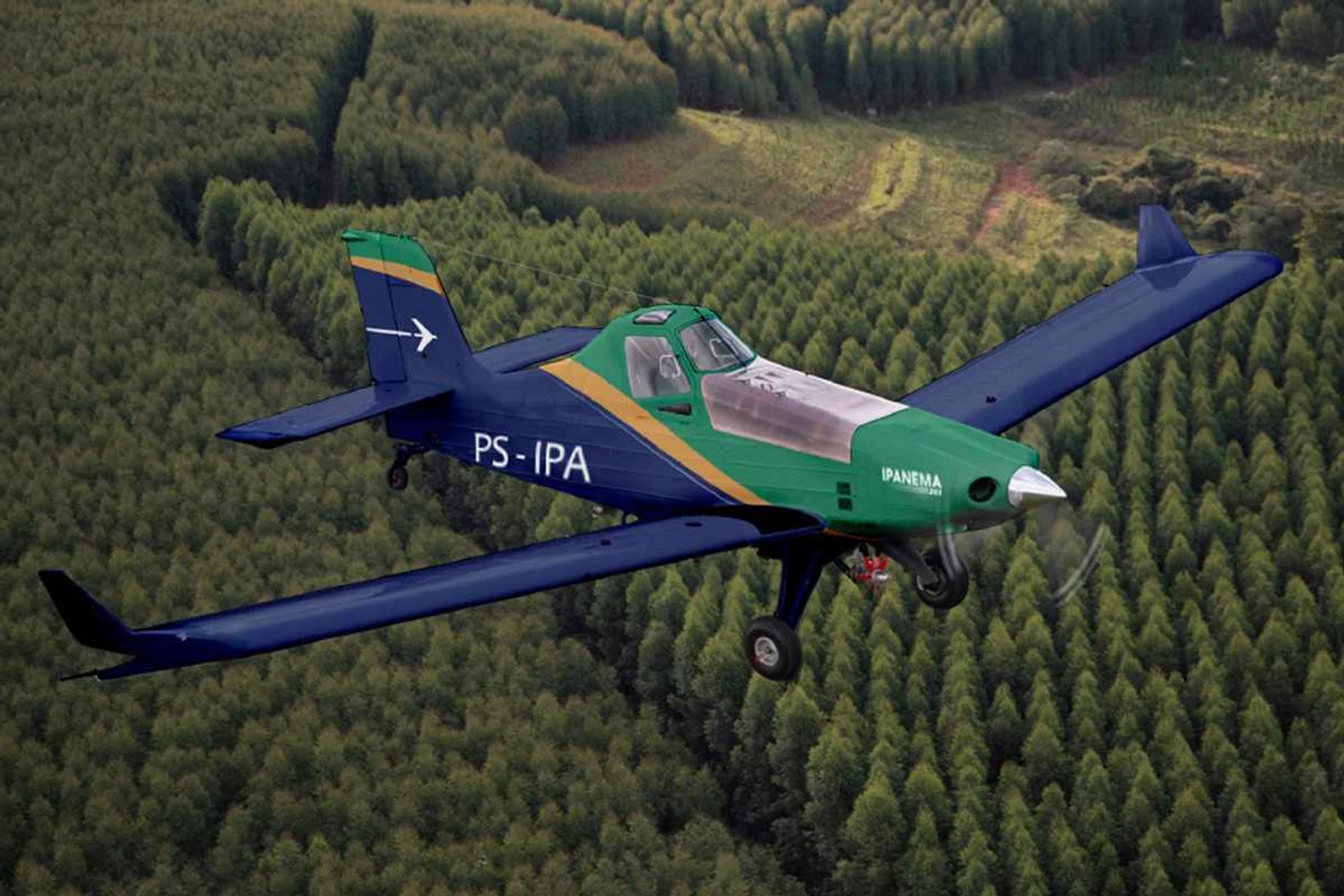 Embraer vendeu oito aviões agrícolas Ipanema em janeiro