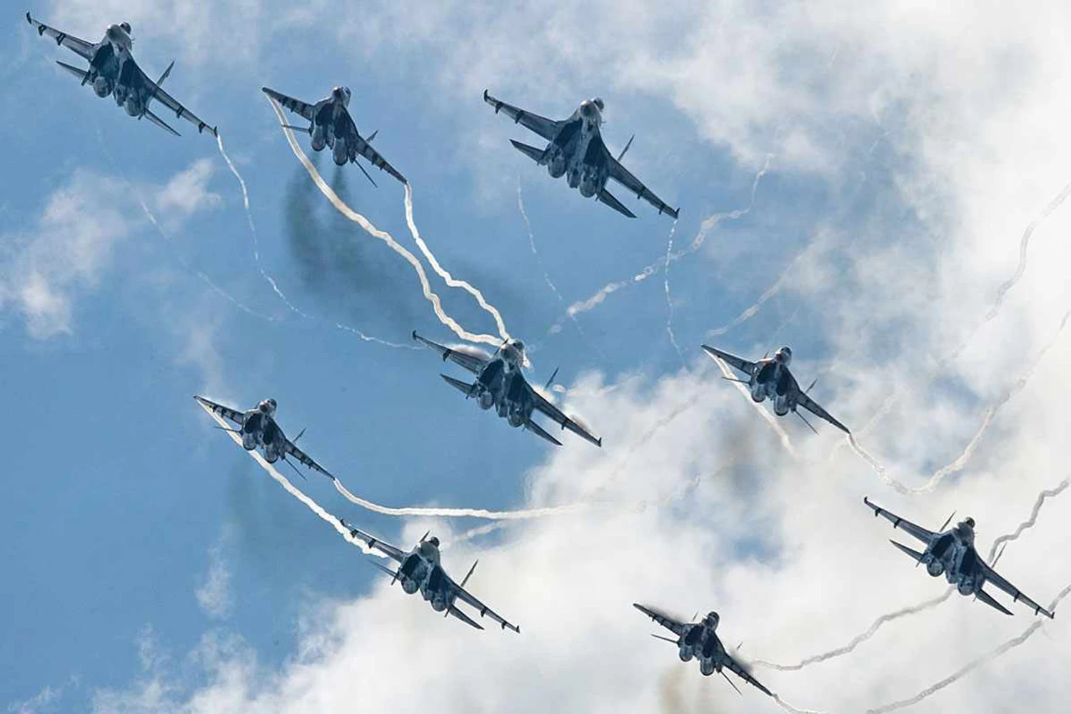 MiG an Sukhoi fighters (Rostec)