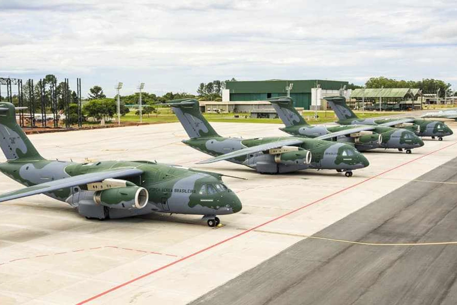 O KC-390 está em serviço desde 2019 (FAB)