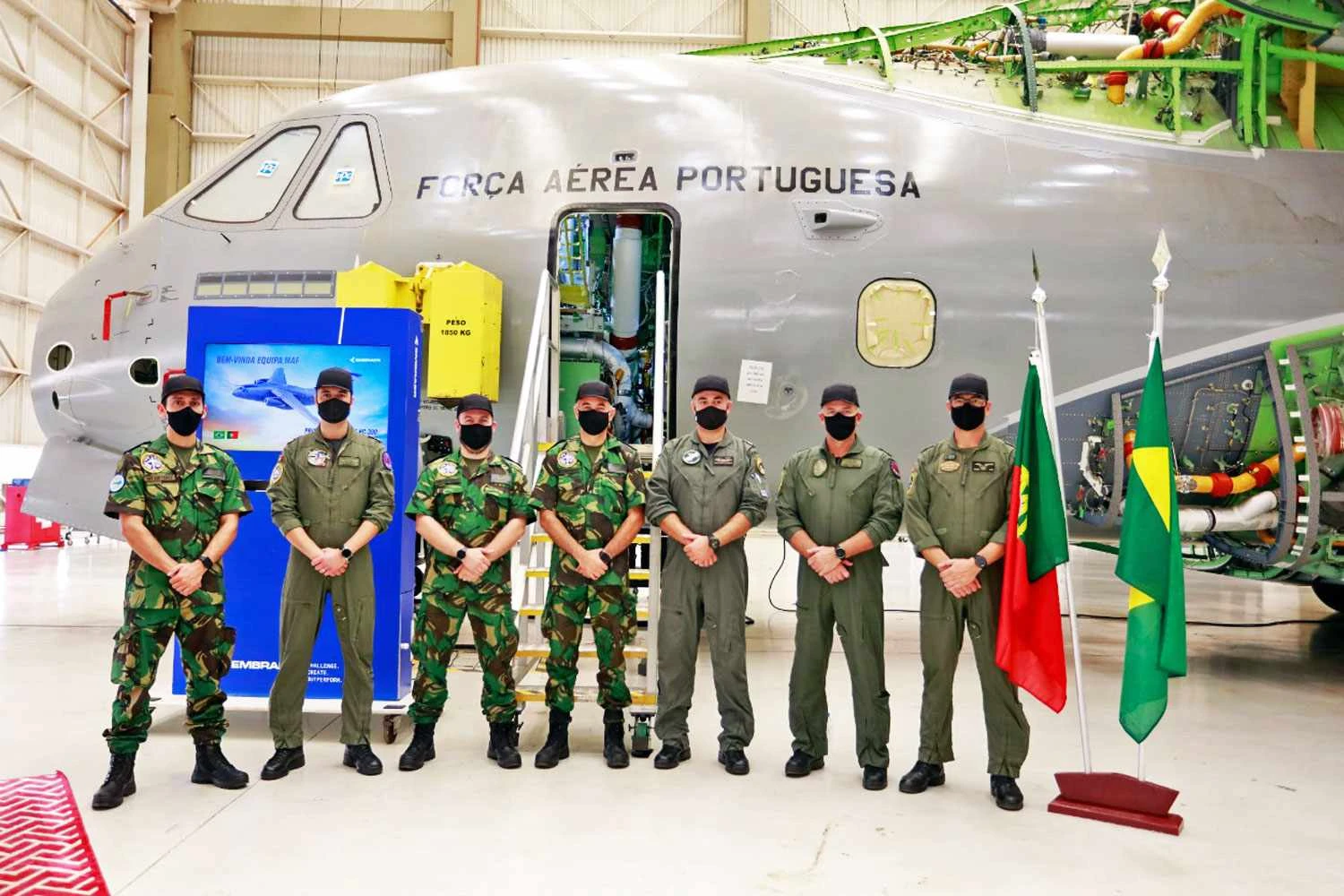 O primeiro KC-390 da Força Aérea Portuguesa (FAP)