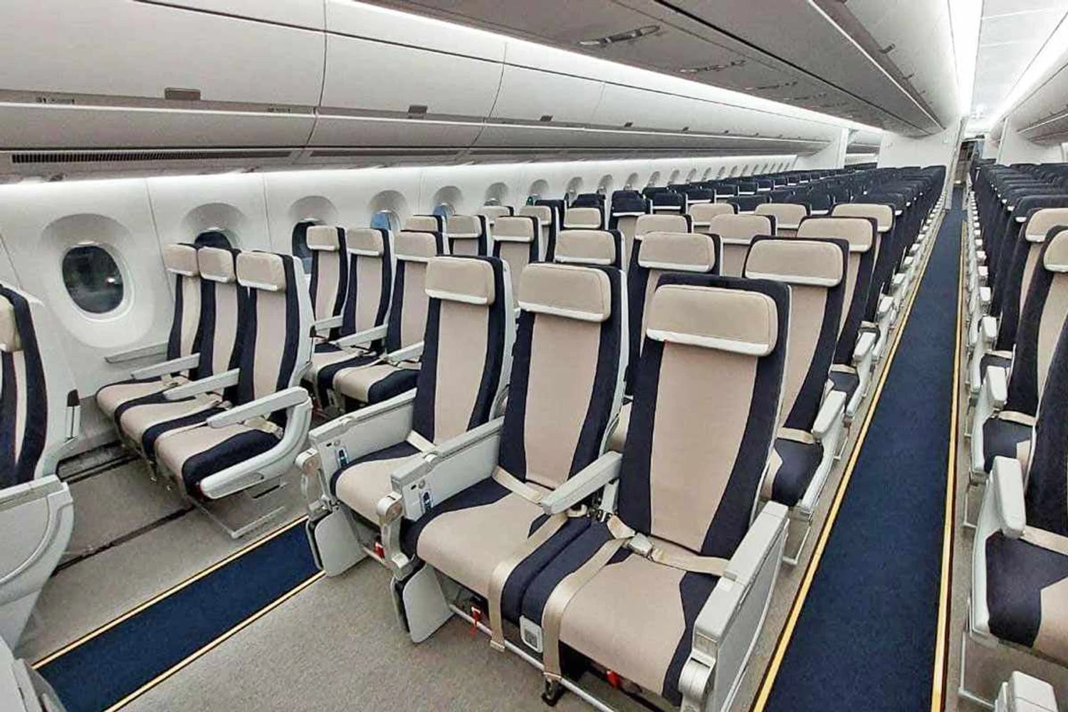 Interior do A350 da ITA Airways (ITA)